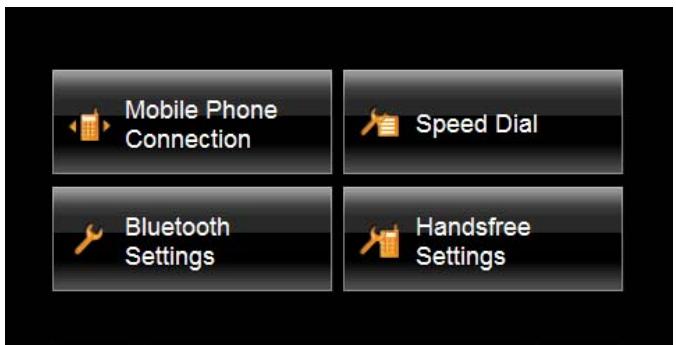 NAVIGON 8100T - The Hands-Free Settings Window - 1