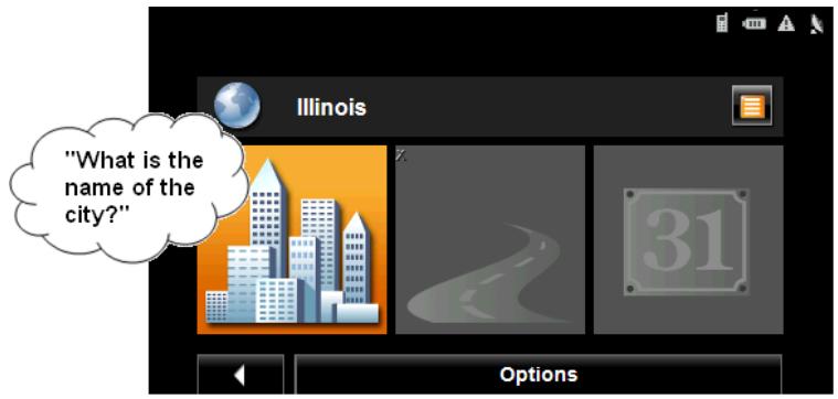 NAVIGON 8100T - Selecting a Destination using Voice Entry - 5