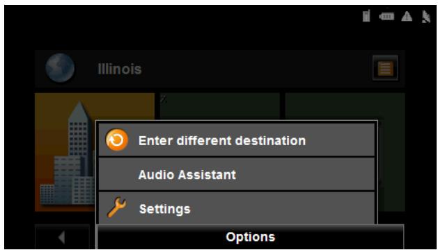NAVIGON 8100T - Selecting a Different Destination Using Voice Entry - 1