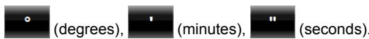 NAVIGON 1410 - Entering with minutes / seconds - 2