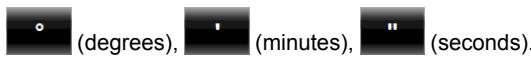 NAVIGON 1410 - Entering with minutes / seconds - 1