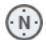 NAVIGON 1410 - Status of the electronic compass - 1