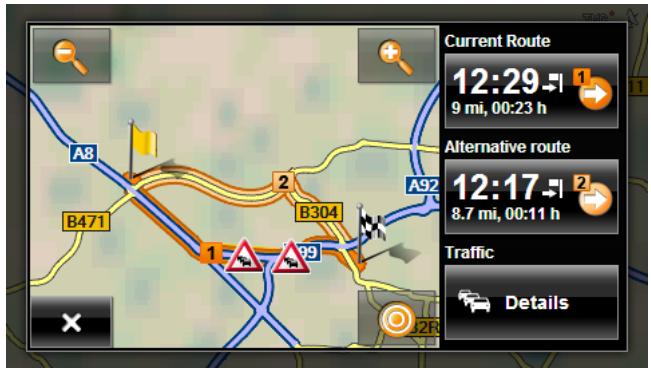 NAVIGON 6310 - Recalculate Route: On Request - 1