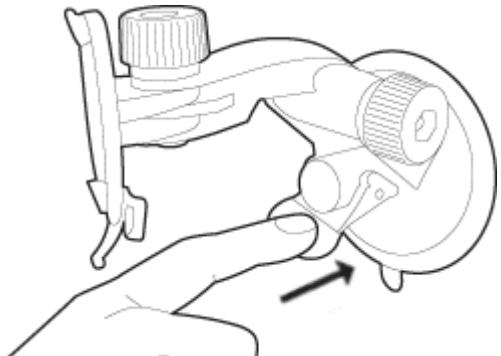 NAVIGON 7210 - Securing the cradle - 1