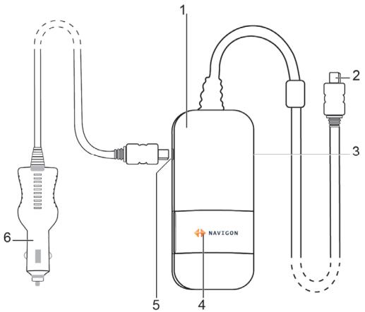 NAVIGON 40 PLUS - Description of the NAVIGON Live module - 2