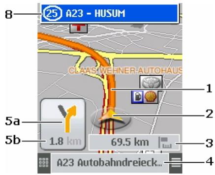 NAVIGON MOBILENAVIGATOR 6 - Informations pendant la navigation - 2