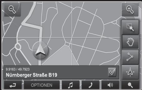 NAVIGON PORSCHE DESIGN P9611 - Map in Destination search mode - 4