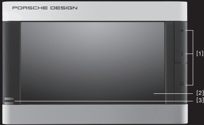 NAVIGON PORSCHE DESIGN P9611 - Rear view - 1