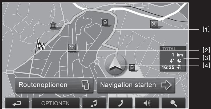 NAVIGON PORSCHE DESIGN P9611 - Map in Preview mode - 2
