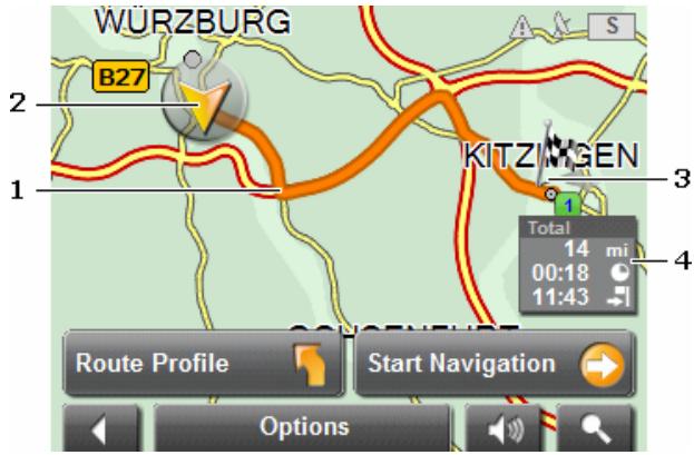 NAVIGON SUNGOO - Map in Preview mode - 1