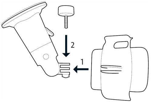 NAVIGON SUNGOO - Assembling the cradle - 1