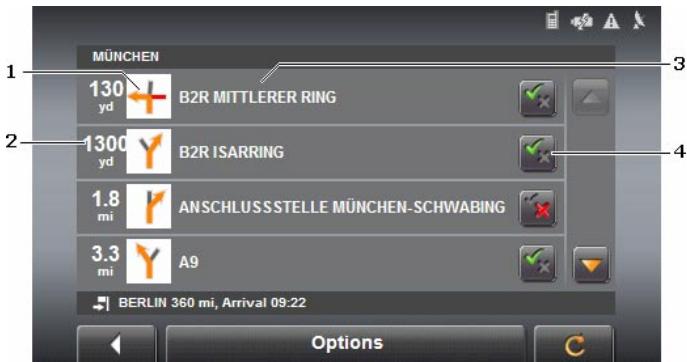 NAVIGON SUNGOO MOBILE NAVIGATION 43.01 - Turn-by-Turn List - 1