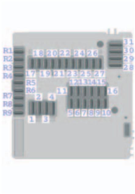SMART FORTWO COUPE - Changing a fuse - 1