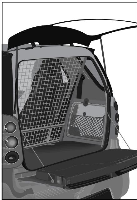 SMART FORTWO COUPE - Divider* between the luggage and passenger compartments (coupe) - 1