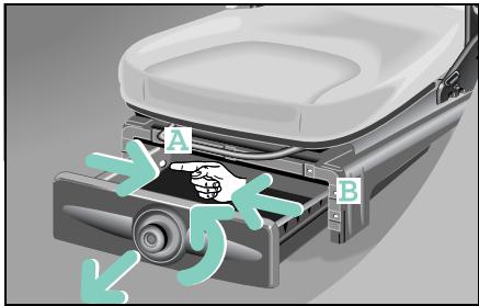 SMART FORTWO COUPE - Storage compartments and trays - 1