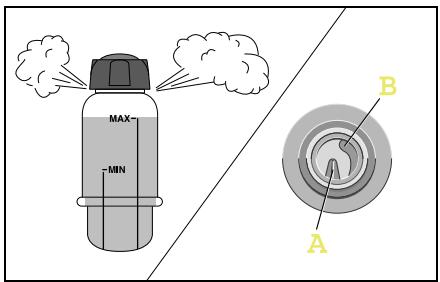 SMART FORTWO COUPE - Checking operating fluids - 1