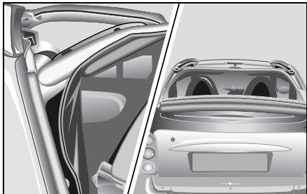 SMART FORTWO COUPE - Mounting the windblocker - 2
