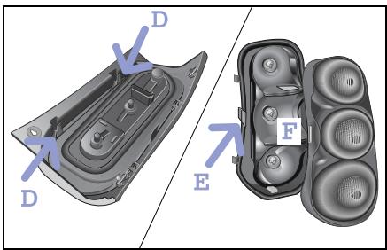 SMART FORTWO COUPE - Replacing the smart fortwo coupé taillight bulbs - 1