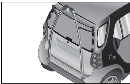 SMART FORTWO COUPE - Rear rack* - 1