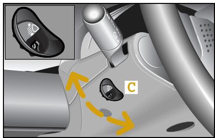 SMART FORTWO COUPE - Adjusting the headlight range - 1