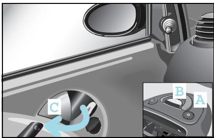 SMART FORTWO COUPE - Unlocking and locking - 1