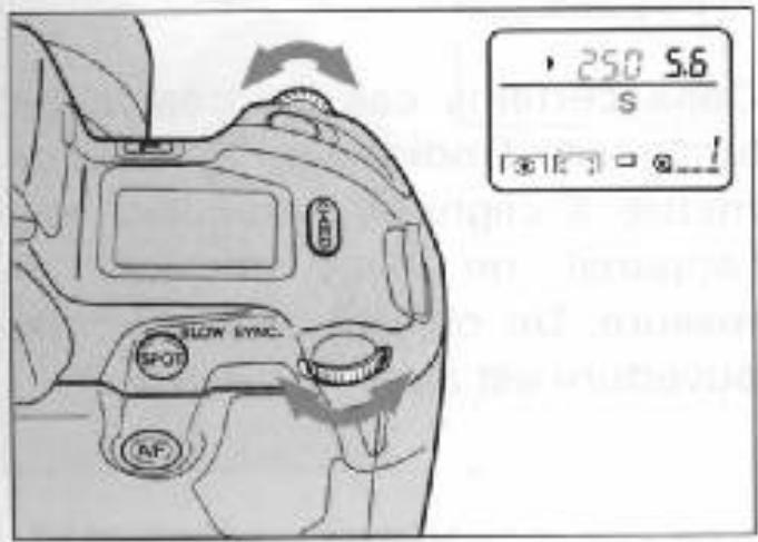 MINOLTA DYNAX MAXXUM 700SI - Utilisation du mode S: - 2