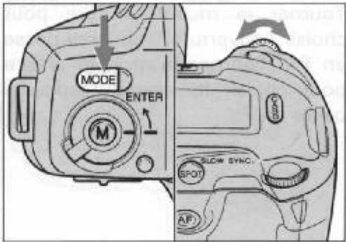 MINOLTA DYNAX MAXXUM 700SI - Utilisation du mode A: - 1