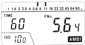 MINOLTA AUTO METER IV F - Différence de luminosité - 3