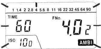 MINOLTA AUTO METER IV F - Indicateur de pile faible - 1