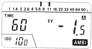 MINOLTA AUTO METER IV F - Différence de luminosité - 2