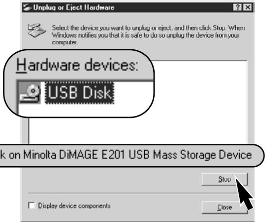 MINOLTA DIMAGE E201 - For Windows ME - 2