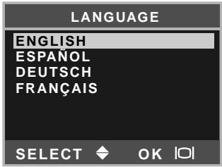 MINOLTA DIMAGE E223 - Setting the language - 6
