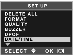 MINOLTA DIMAGE E223 - Setting the date and time - 5