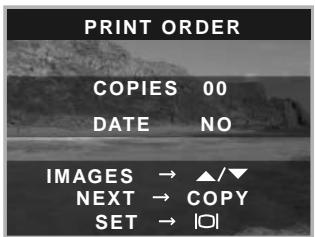 MINOLTA DIMAGE E223 - Creating a DPOF Print Order - 4