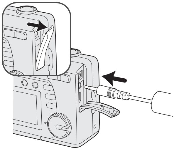 MINOLTA DIMAGE E223 - Viewing images on a television - 1