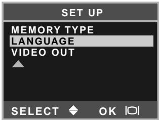 MINOLTA DIMAGE E223 - Setting the language - 5