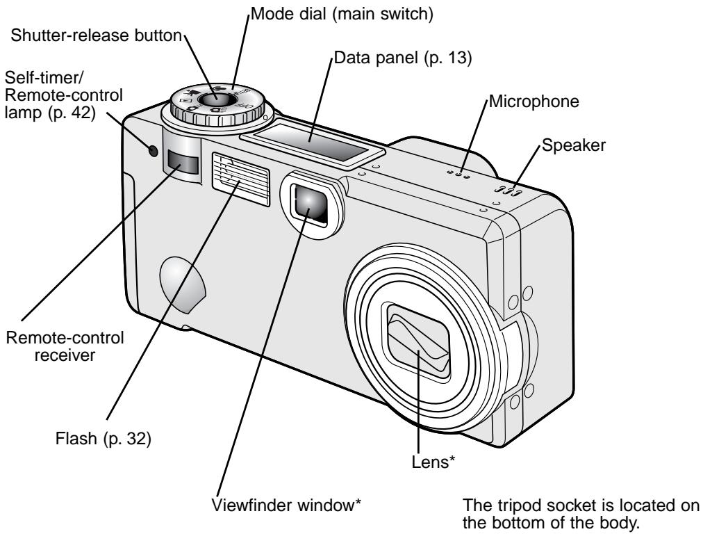 MINOLTA DIMAGE F100 - Camera body - 1