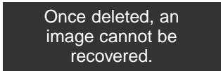 MINOLTA DIMAGE F100 - Deleting images in Quick View - 4
