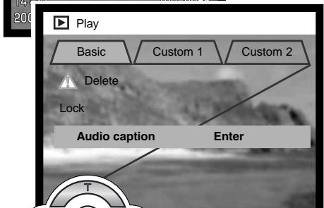 MINOLTA DIMAGE F100 - Audio captioning - 2
