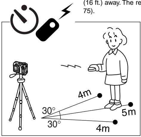 MINOLTA DIMAGE F100 - Remote control (sold separately) - 1