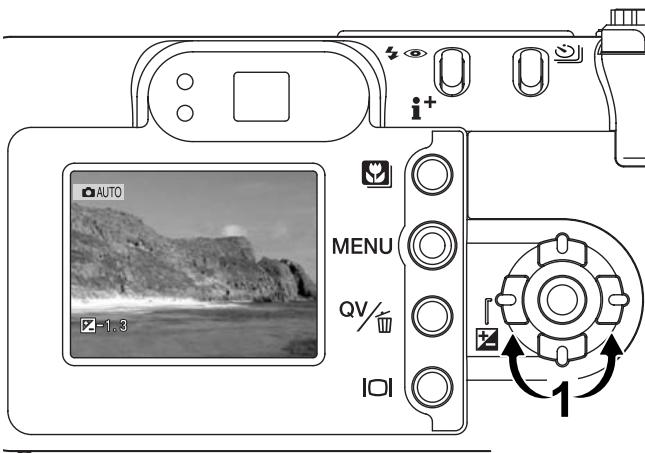 MINOLTA DIMAGE F200 - Exposure compensation - 1