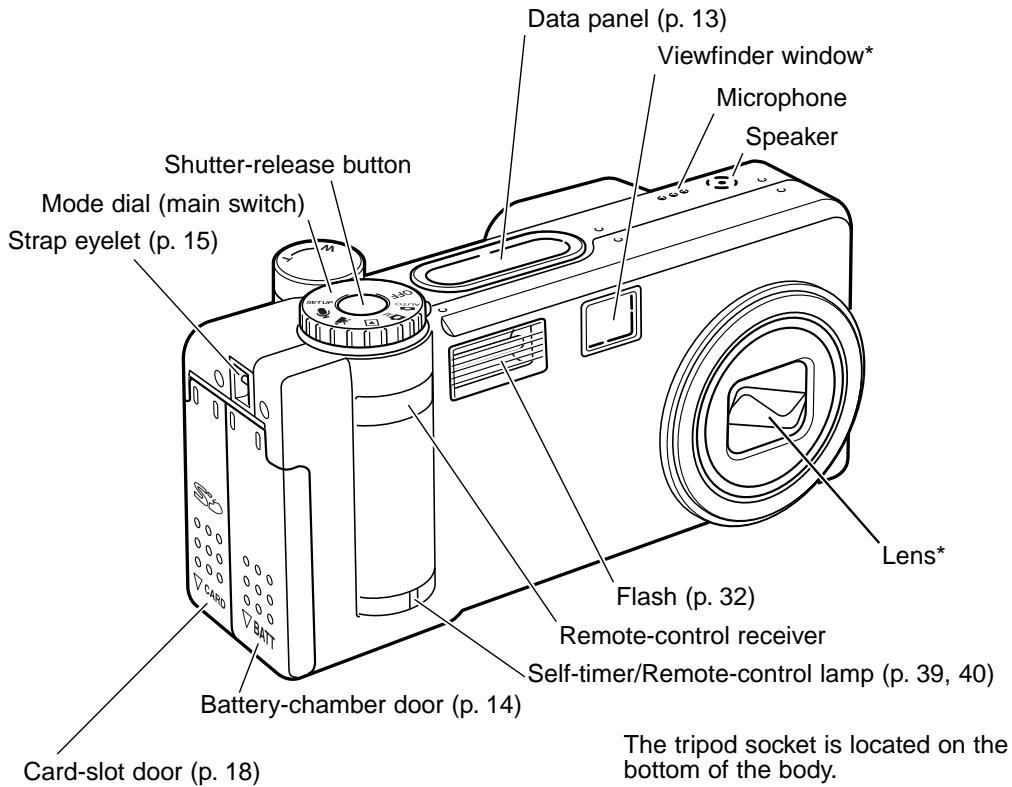 MINOLTA DIMAGE F200 - Camera body - 1