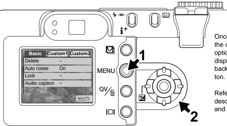 MINOLTA DIMAGE F200 - Navigating the playback-mode menu - 6