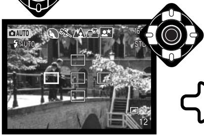 MINOLTA DIMAGE F200 - Focus area selection - 2