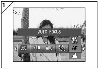 MINOLTA DIMAGE G400 - Taking photographs by fixing focus - 1