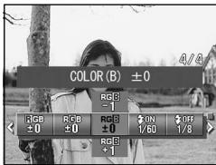 MINOLTA DIMAGE G400 - Adjusting the Color - 3