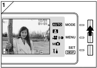 MINOLTA DIMAGE G400 - Selecting the Shooting Mode - 1