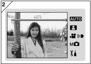 MINOLTA DIMAGE G400 - Selecting the Shooting Mode - 2