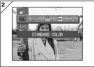 MINOLTA DIMAGE G400 - ● Available menu options - 2
