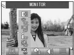MINOLTA DIMAGE G400 - Specifying the LCD Monitor Settings - 1